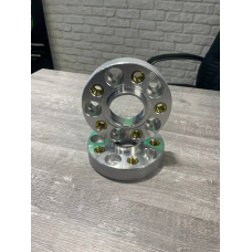 Проставка 30 мм 5x112 66,6 (FUT 14x1,5) Silver