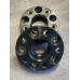 Проставки колесные 30 мм 5x112 DIA 66.6 Step Black — алюминиевые с футорками M15x1.25