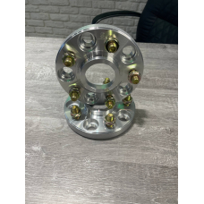 Проставка 20 мм 5x114,3 67,1 (Stud 12x1,5) Silver