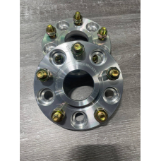 Проставка 20 мм 5x114,3 67,1 (Stud 12x1,5) Silver