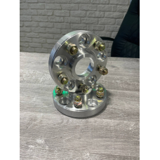 Проставка 25 мм 5x114,3 67,1 (Stud 12x1,5) Silver